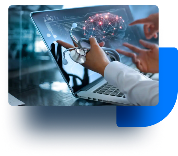 Banner image showing mHealth software developmen